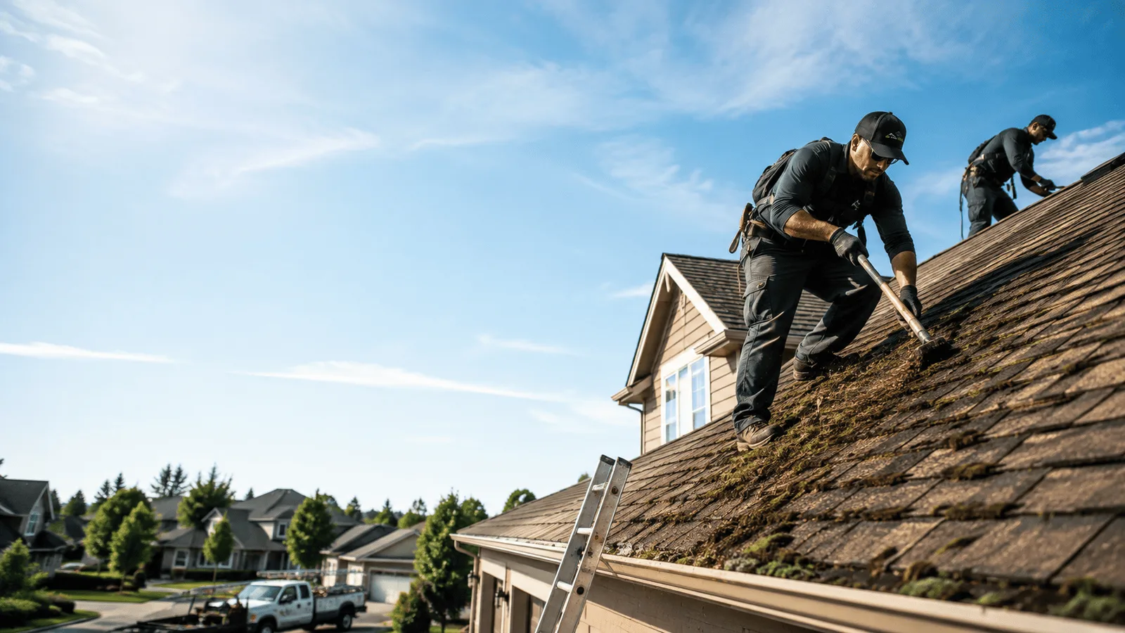 Roof Moss Removal in Laurelton, PA near me